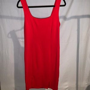 South Moon Under Red Pencil Dress